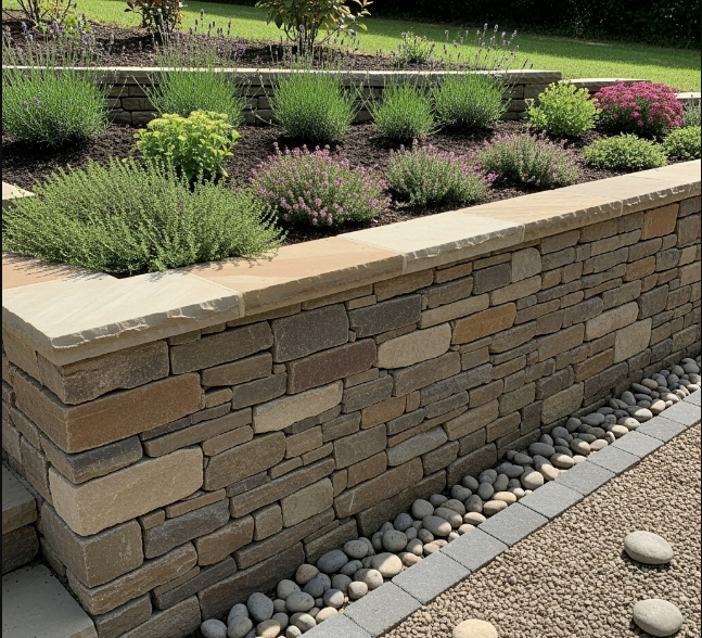 1.mur de soutènement