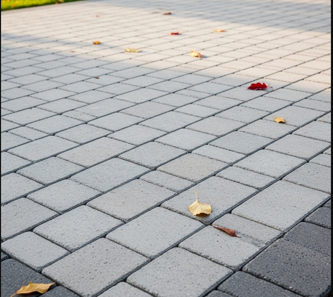 5. Installation de pavé uni